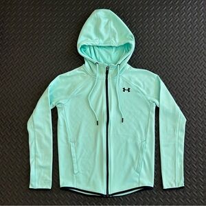 Under Armour Women's Light Green Zip-Up Jacket